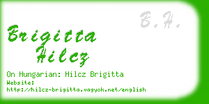 brigitta hilcz business card